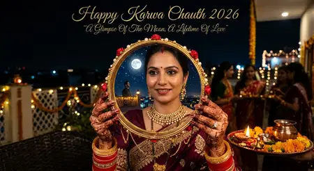 happy karwa chauth 2026 viral instagram post design - Happy Karwa Chauth 2026