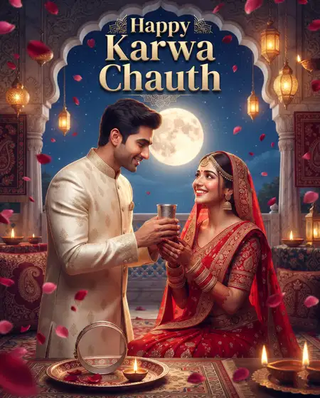 happy karwa chauth emotional love status