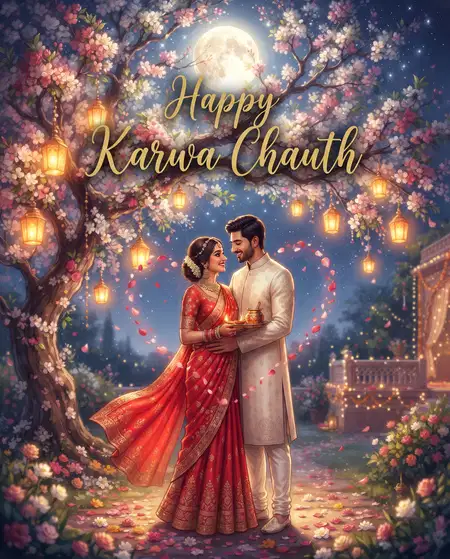 happy karwa chauth emotional wishes for wife - Happy Karwa Chauth Wishes For Social Media