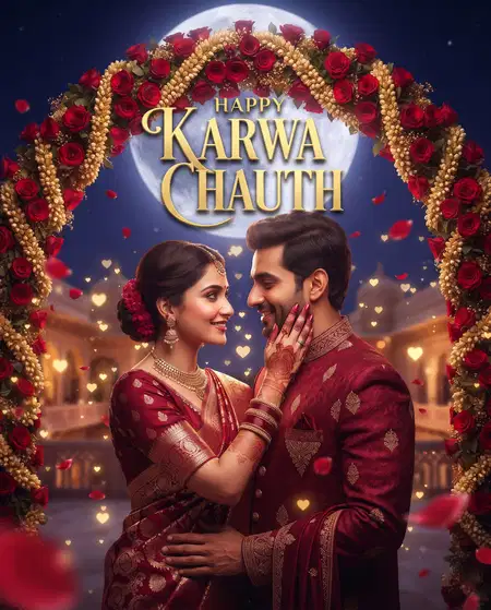 happy karwa chauth romantic viral love status - Happy Karwa Chauth Wishes For Social Media