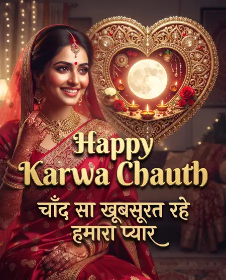 happy karwa chauth trending social media wishes - Happy Karwa Chauth Wishes For Social Media