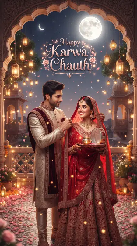 happy karwa chauth true love wishes - Happy Karwa Chauth Wishes For Social Media