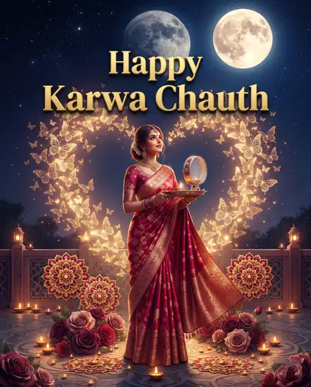 happy karwa chauth wishes for instagram post - Happy Karwa Chauth Wishes For Social Media