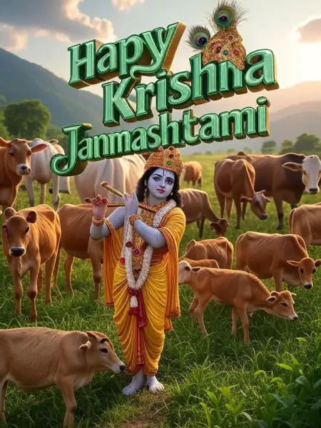 Happy Krishna Janmashtami 2025 Images Download Free - Free Janmashtami 2025 Download