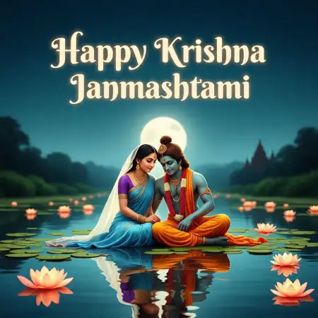 Happy Krishna Janmashtami 2025 Images For Whatsapp Status - Free Janmashtami 2025 Download
