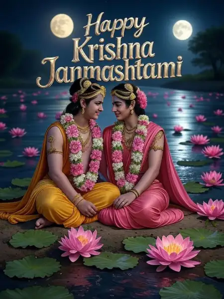 Happy Krishna Janmashtami 2025 Instagram Captions - Free Janmashtami 2025 Download