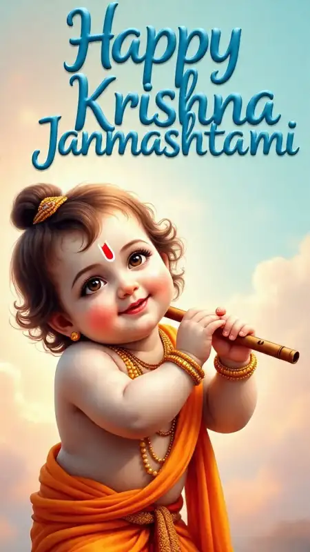 Happy Krishna Janmashtami 2025 Png Images Free Download - Free Janmashtami 2025 Download