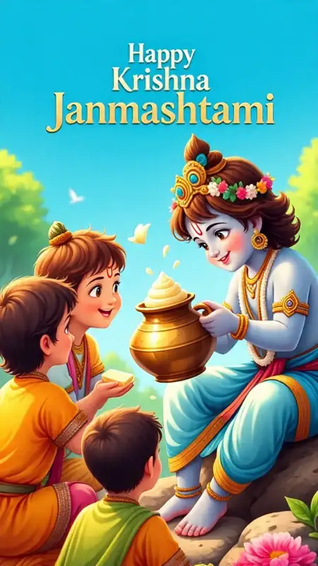 Happy Krishna Janmashtami 2025 Special Bhajan Mp3 Download - Free Janmashtami 2025 Download
