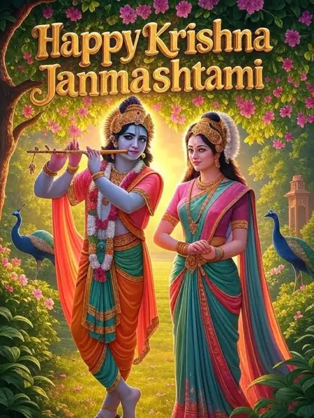 Happy Krishna Janmashtami 2025 Whatsapp Status - Free Janmashtami 2025 Download