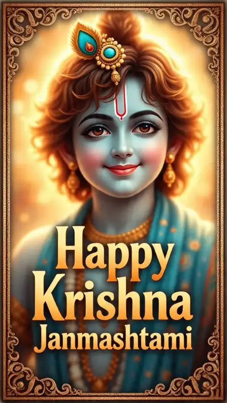Happy Krishna Janmashtami 2025 Wishes For Family - Free Janmashtami 2025 Download