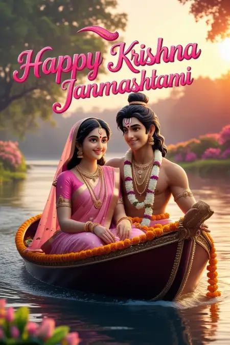 Happy Krishna Janmashtami 2025 Wishes For Girlfriend - Free Janmashtami 2025 Download
