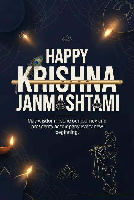 Free Happy Krishna Janmashtami 2026 Krishna Jhula Images Background Image Download