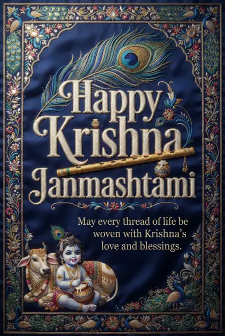 Free Happy Krishna Janmashtami 2026 Trending Bal Krishna Images Background Image Download