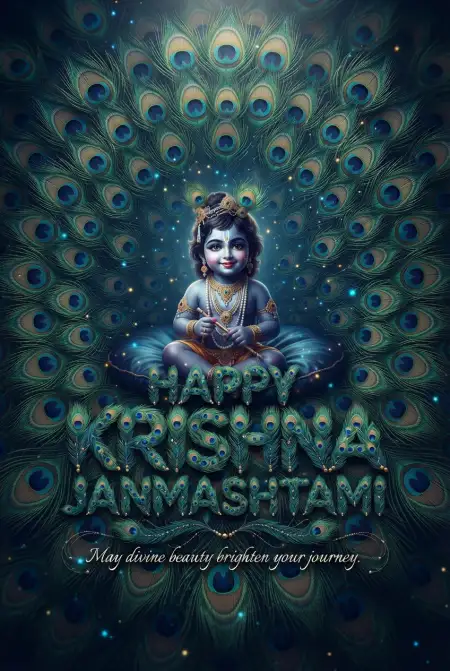 Happy Krishna Janmashtami Greetings For Relatives - Free Happy Krishna Janmashtami Greetings Download