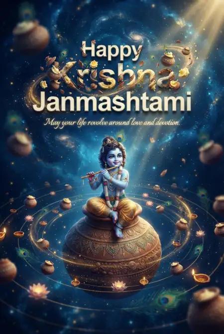 Happy Krishna Janmashtami Greetings Messages - Free Happy Krishna Janmashtami Greetings Download