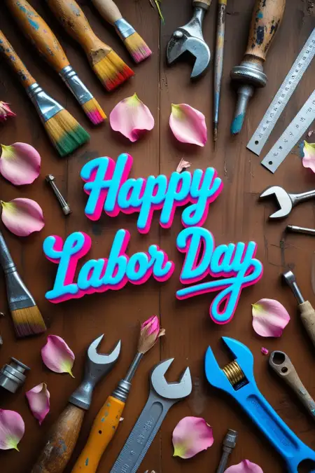 Happy Labor Day Poster Template - Free Happy Labor Day Download