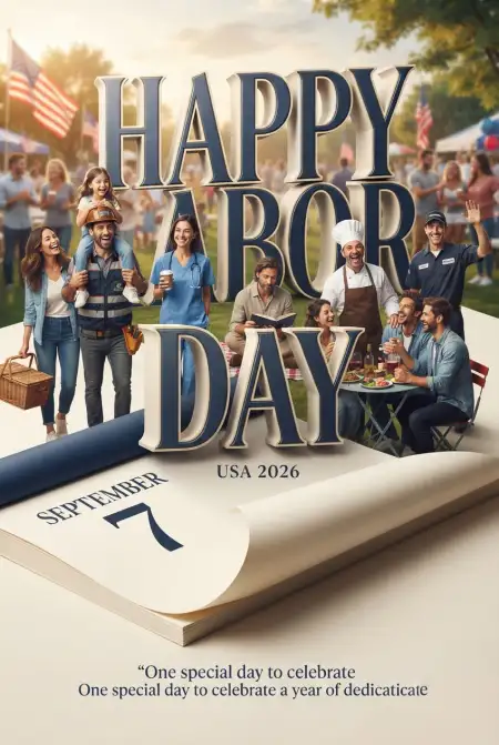 Happy Labor Day September 7 2026 Wishes For Instagram And Facebook - Free Happy Labor Day Usa 2026 Download
