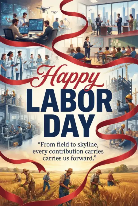 Happy Labor Day Usa 2026 Greeting Images - Free Happy Labor Day Usa 2026 Download