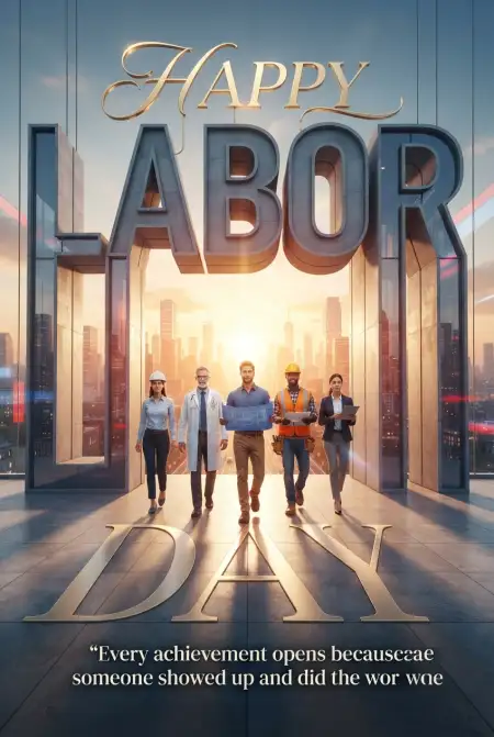 Happy Labor Day Usa 2026 Greetings For Employees - Free Happy Labor Day Usa 2026 Download