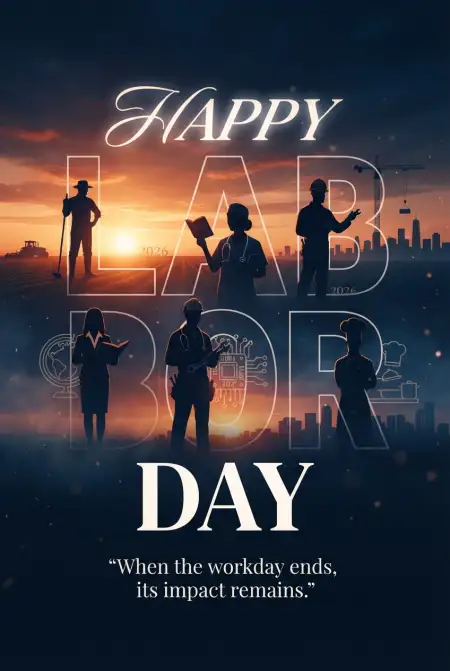 Happy Labor Day Usa 2026 Whatsapp Greeting Images - Free Happy Labor Day Usa 2026 Download