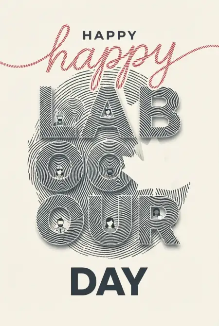 Happy Labour Day Canada 2026 Design Png - Free Happy Labour Day Canada 2026 Download