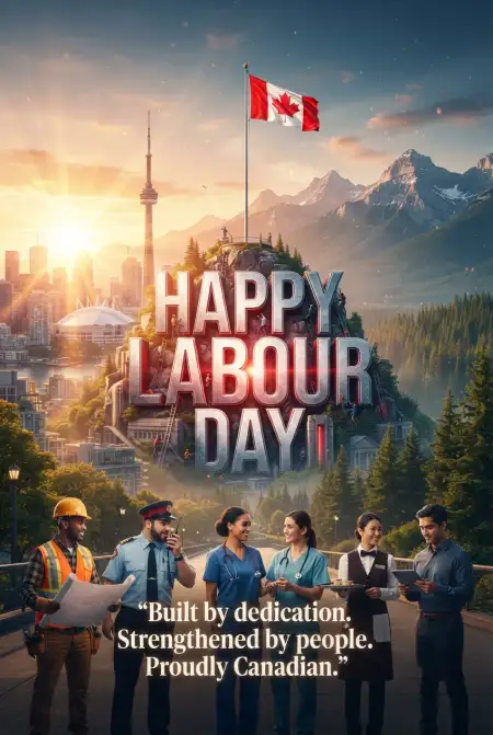 Happy Labour Day Canada 2026 Instagram Story - Free Happy Labour Day Canada 2026 Download