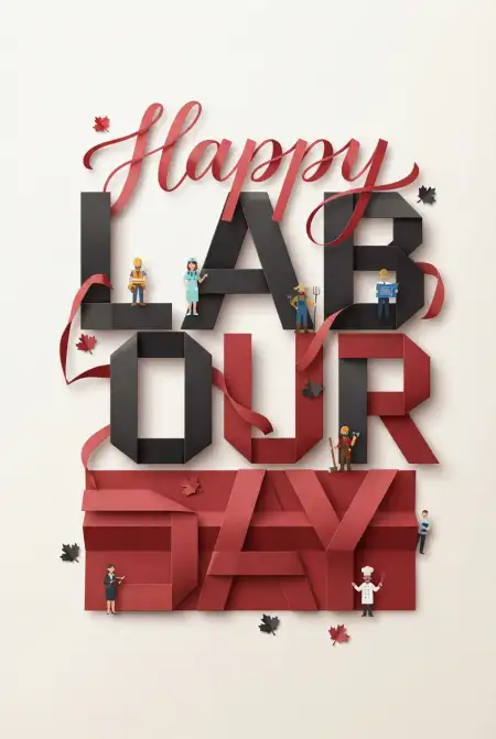Happy Labour Day Canada 2026 Message Images - Free Happy Labour Day Canada 2026 Download