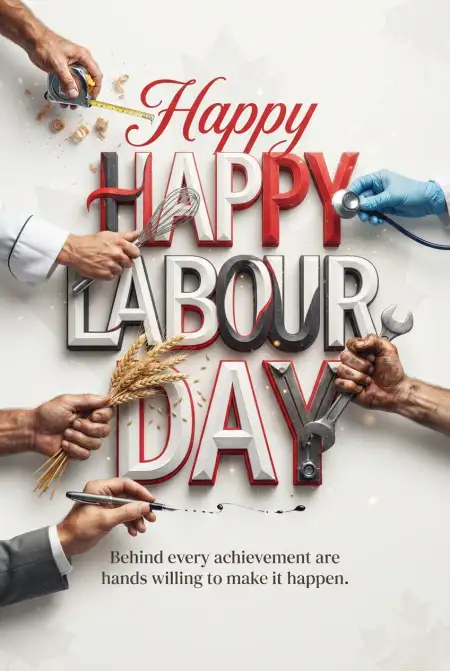 Happy Labour Day Canada 2026 Messages For Employees - Free Happy Labour Day Canada 2026 Download