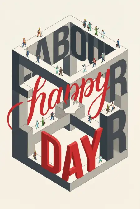 Happy Labour Day Canada 2026 Messages For Workers - Free Happy Labour Day Canada 2026 Download