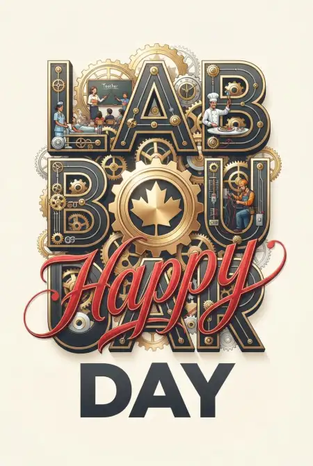 Happy Labour Day Canada 2026 Patriotic Wishes - Free Happy Labour Day Canada 2026 Download