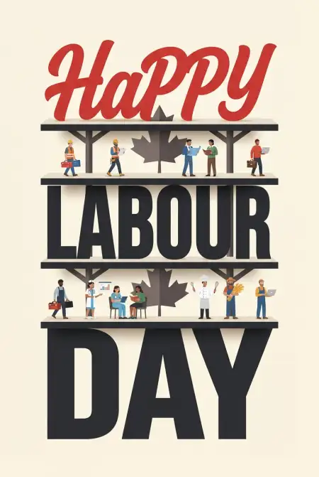 Happy Labour Day Canada 2026 Png Images - Free Happy Labour Day Canada 2026 Download