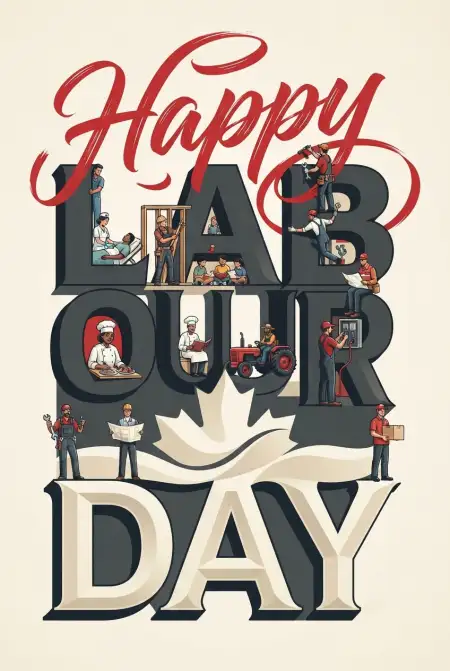 Happy Labour Day Canada 2026 Quotes Images - Free Happy Labour Day Canada 2026 Download