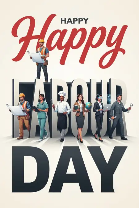 Happy Labour Day Canada 2026 Social Media Post - Free Happy Labour Day Canada 2026 Download