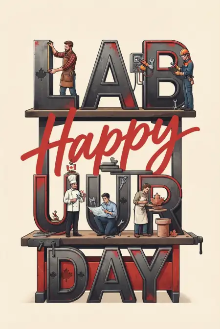 Happy Labour Day Canada 2026 Viral Images - Free Happy Labour Day Canada 2026 Download