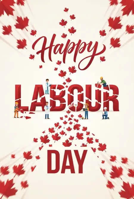 Happy Labour Day Canada 2026 Whatsapp Greeting Images - Free Happy Labour Day Canada 2026 Download