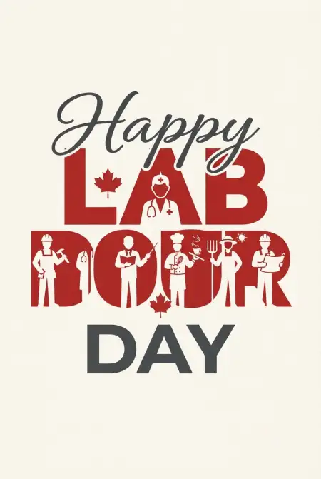 Happy Labour Day Canada 2026 Wishes For Coworkers - Free Happy Labour Day Canada 2026 Download