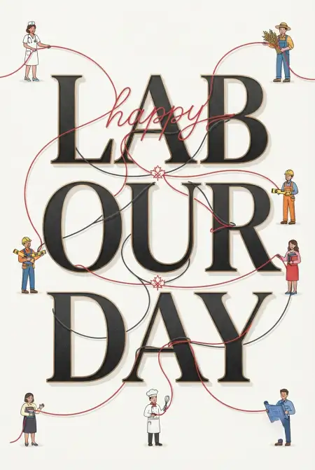 Happy Labour Day Canada 2026 Wishes For Family - Free Happy Labour Day Canada 2026 Download