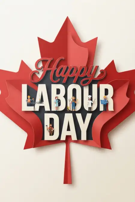 Happy Labour Day Canada 2026 Wishes For Team - Free Happy Labour Day Canada 2026 Download