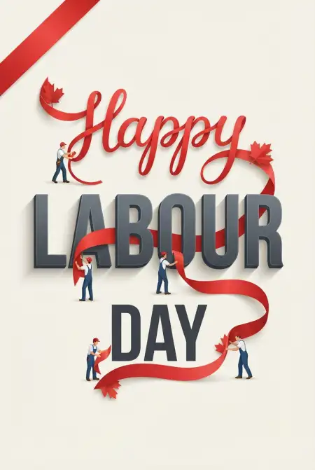 Happy Labour Day Canada 2026 Wishes For Whatsapp - Free Happy Labour Day Canada 2026 Download