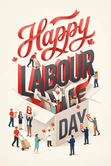 Happy Labour Day Canada 2026 Wishes For Workers - Free Happy Labour Day Canada 2026 Download