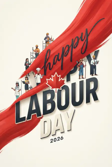 Happy Labour Day Canada 2026 Wishes Images Free Download - Free Happy Labour Day Canada 2026 Download