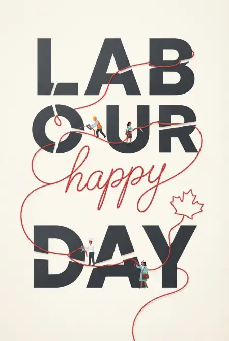 Happy Labour Day Canada 2026 - Free Happy Labour Day Canada 2026 Download