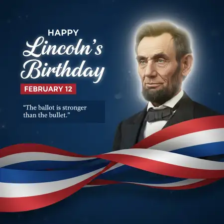 Happy Lincolns Birthday 2026 - Free Happy Lincolns Birthday Download
