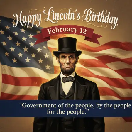 Happy Lincolns Birthday Usa Celebration - Free Happy Lincolns Birthday Download