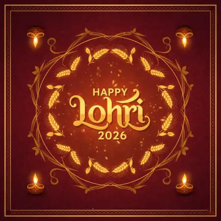 Happy Lohri 2026 Greetings In Punjabi - Free Happy Lohri 2026 Download