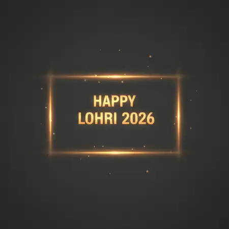 Free Happy Lohri 2026 Quote Background Background Download