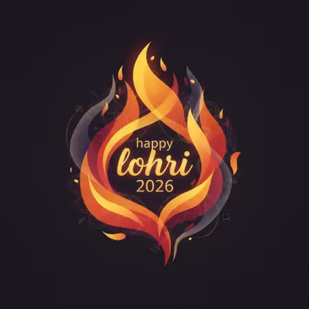 Happy Lohri Wishes 2026 - Free Happy Lohri 2026 Wishes Download