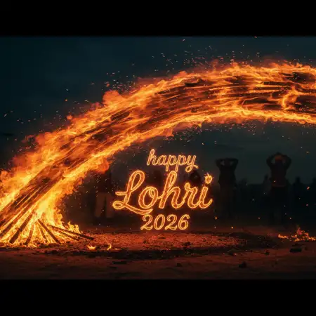 Happy Lohri Wishes In Punjabi 2026 - Free Happy Lohri 2026 Wishes Download