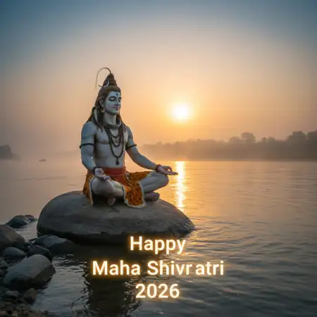 Happy Maha Shivratri 2026 Facebook Devotional Cover Photo - Free Happy Maha Shivratri 2026 Facebook Download