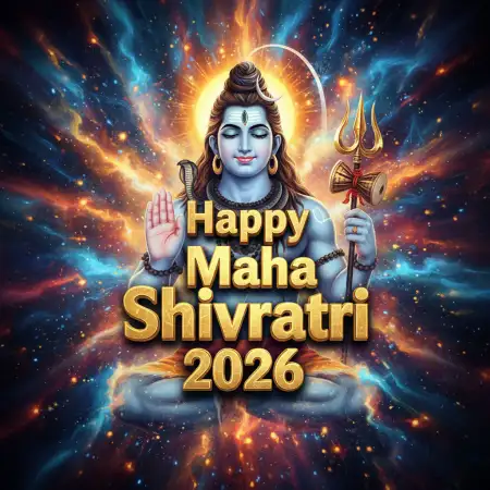 Happy Maha Shivratri 2026 Facebook Festival Poster - Free Happy Maha Shivratri 2026 Facebook Download
